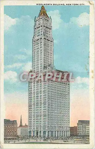 Cartes postales Woolworth Building New York City
