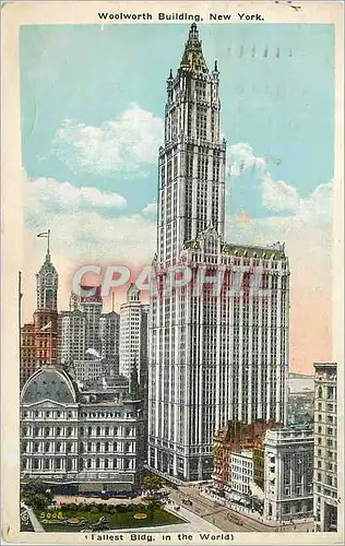 Cartes postales Woolworth Building New York