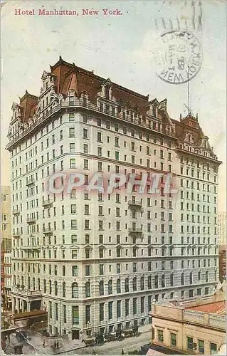 Cartes postales Hotel Manhattan Blue Ridge New York