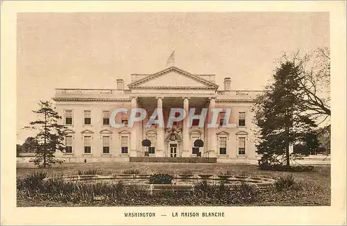 Cartes postales Washington La Maison Blanche
