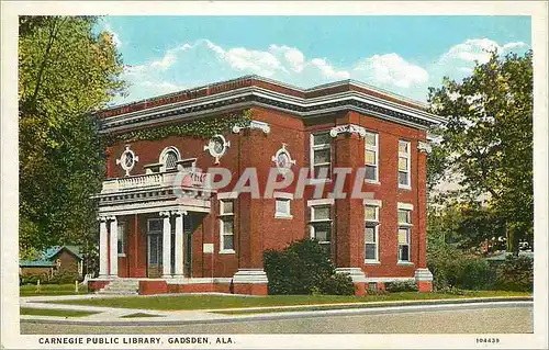 Cartes postales Carnegie Public Library Gadsden ALA