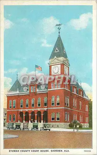 Cartes postales Etowah County Court House Gadsden ALA