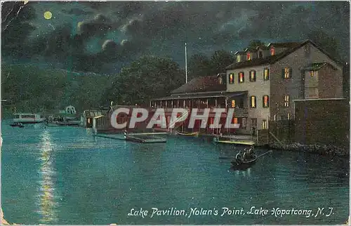 Cartes postales Lake Pavilion NOlan's Point Lake Hopatcong NJ