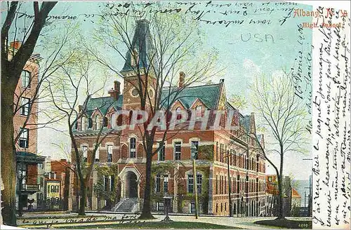 Cartes postales Albany NY High school