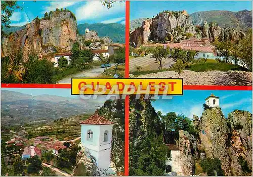 Cartes postales moderne Guadalest Costa Blanca