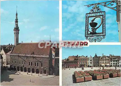 Cartes postales moderne Tallinn Raekoja Plats Town Hall square