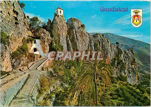 Cartes postales moderne Castell de Guadalest Vue Pittoresque