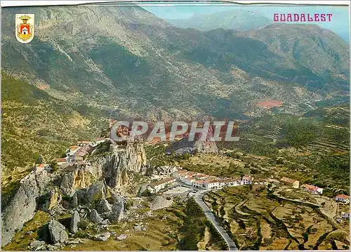 Cartes postales moderne Castel de Guadalest (Alicante) Vue Aerienne