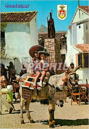 Cartes postales moderne Castel de Guadalest (Alicante) Espana Ane Donkey