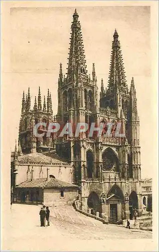 Cartes postales moderne Burgos Catedral Fachada Principal