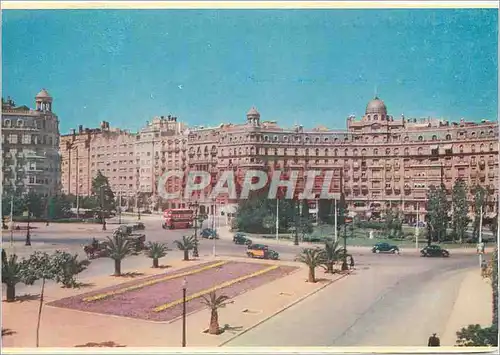 Cartes postales moderne Barcelona La Place Calvo Sotelo