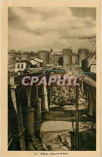 Cartes postales moderne Avila Puente Adaja