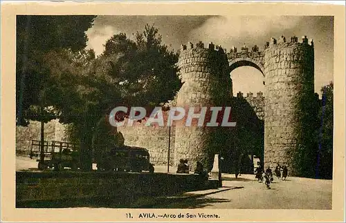 Cartes postales moderne Avila Arco De San Vicente