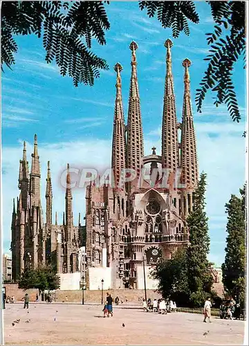 Cartes postales moderne Barcelona Temple Expiatoire de la Sainte Famille