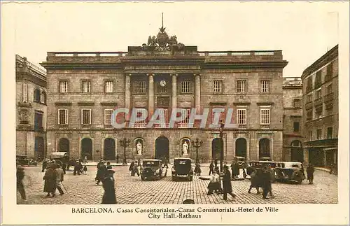 Cartes postales Barcelona Hotel de Ville