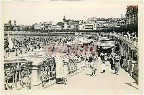 Cartes postales moderne San Sebastian Bajada a ja Playa de Banos