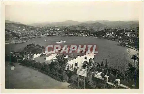 Cartes postales moderne San Sebastian Vista Desde el Monte Igueldo