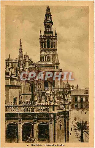 Cartes postales Sevilla Catedral y Giralda
