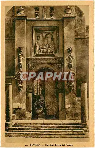 Cartes postales Sevilla Catedral Pucrta Del Perdon