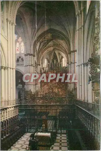 Cartes postales moderne Toledo Cathedrale Choeur et Chapelle Principale