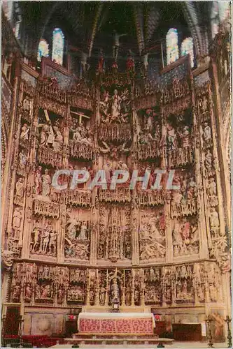 Cartes postales moderne Toledo Cathedrale Retable Principal