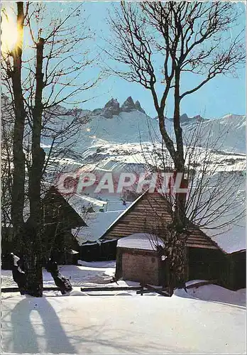 Cartes postales moderne La Maurienne Ensoleillee Contre Jour sur les Aiguilles d'Arves