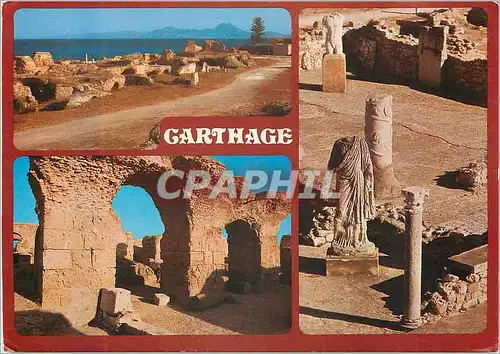 Cartes postales moderne Cartage Tunisie