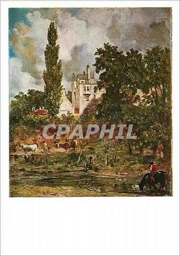 Cartes postales moderne John Constable The Grove or Admiral's House Hampstead Circa 1820 Tate Galery 1246