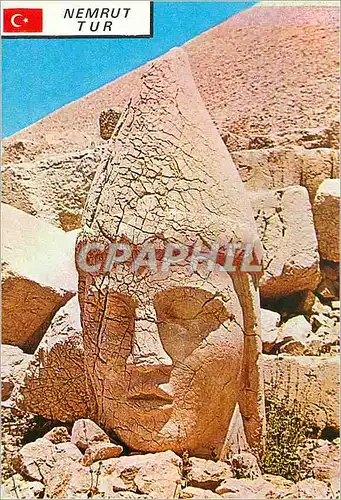 Moderne Karte Nemrut Turkie