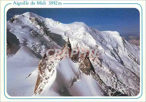 Cartes postales moderne Aiguille du Midi