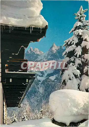 Cartes postales moderne Neige et Cimes