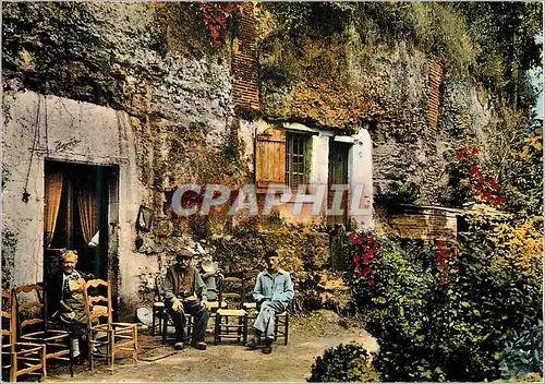 Cartes postales moderne Montlouis Troglodytes