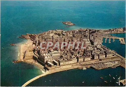 Cartes postales moderne La Bretagne en couleurs Saint Malo