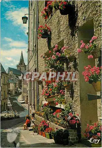 Cartes postales moderne Granville (Manche) Vieille Rue Typique de la Haute Ville