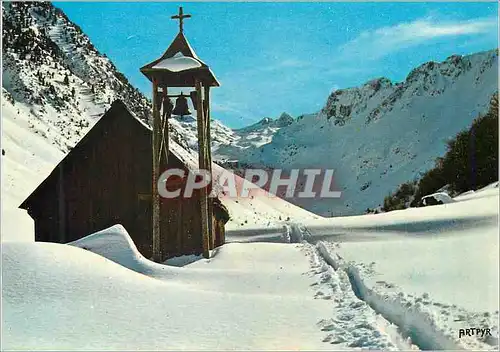 Cartes postales moderne Les Pyrenees sous la Neige La Chapelle Sous la Neige