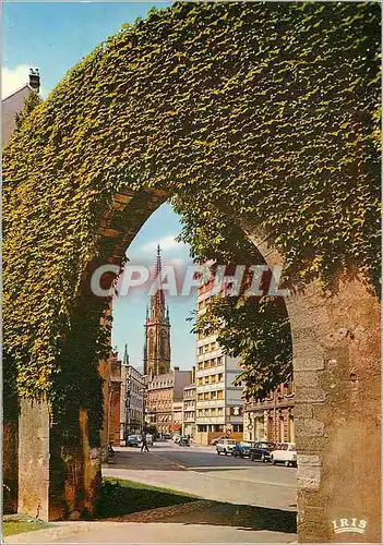 Cartes postales moderne Mulhouse (Haut Rhin) le Clocher du Temple St Etienne