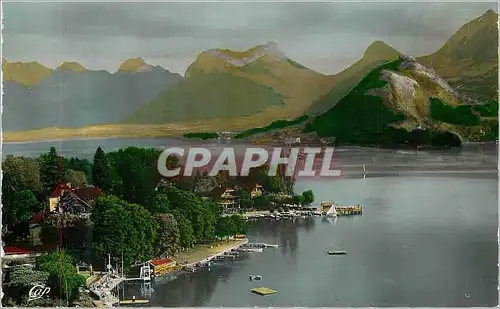 Cartes postales moderne Lac d'Annecy Baie de Talloires