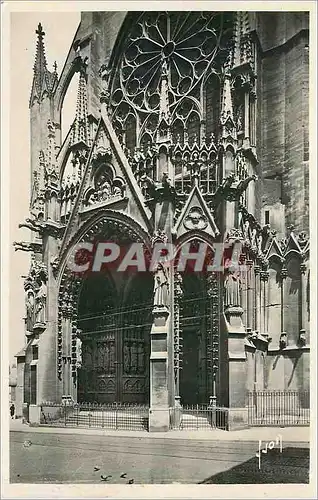 Cartes postales moderne Metz (Moselle) Grand Portail de la Cathedrale