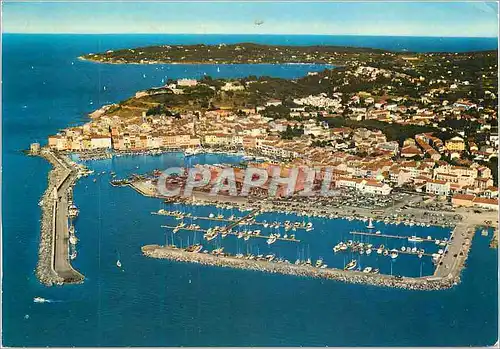 Cartes postales moderne la Cote d'Azur Saint Tropez(Var)le Nouveau Port et la Citadellle