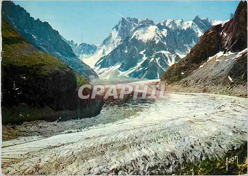 Cartes postales moderne Couleurs et lumiere  de France Chamonix (Haute savoie)