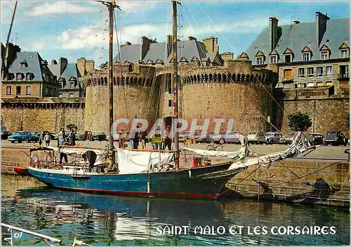 Cartes postales moderne Saint Malo et les Corsaires