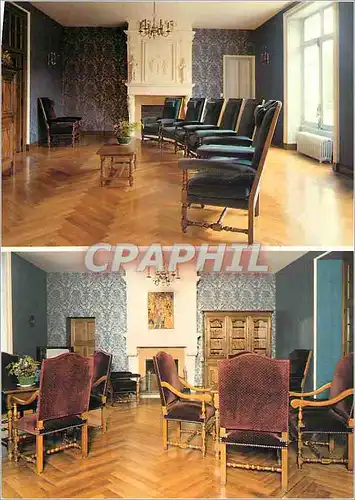 Moderne Karte Chateau de la Carte Ballan Mire