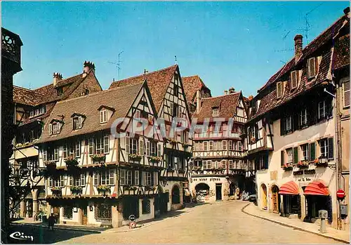 Cartes postales moderne Colmar (Haut Rhin) Auberge du fer Rouge(XVIIe s)