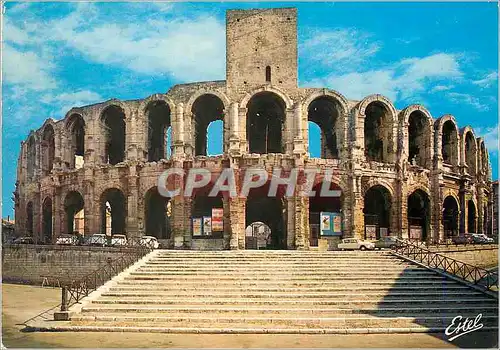 Moderne Karte En Provence Arles(Bouches du Rhone) les Arenes Amphitheatre