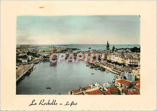 Cartes postales moderne La rochelle le port