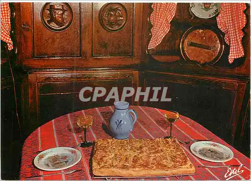 Cartes postales moderne Ziwelkueche la tarte a l'oignon
