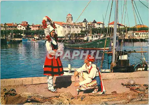 Cartes postales moderne St jean de luz (B P) danseur basques