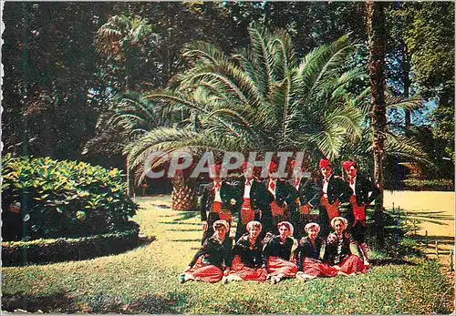 Cartes postales moderne Folklore catalan groupe de danseurs