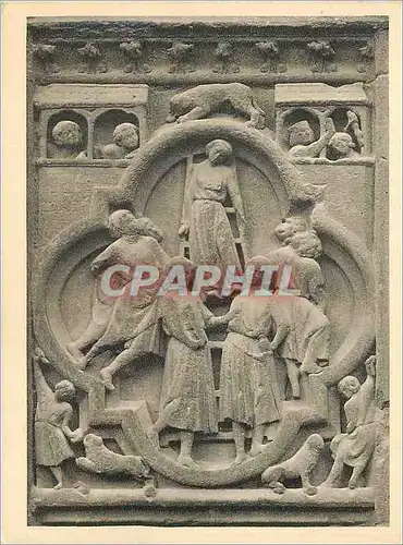 Cartes postales moderne Portail saint etienne bas relief lateral Notre Dame de Paris