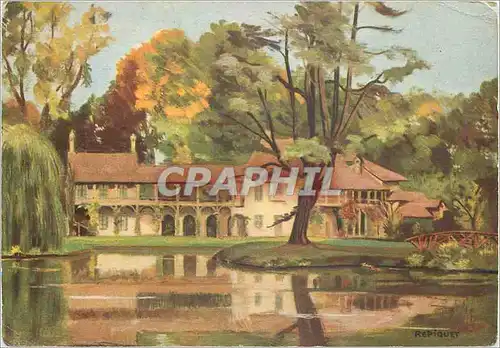 Moderne Karte Repiquet versailles hameau du petit trianon la maison de la reine